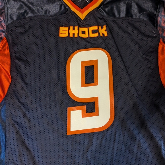 Vintage SPOKANE SHOCK AFL #9 Jersey Size Adult Large - Picture 3 of 5